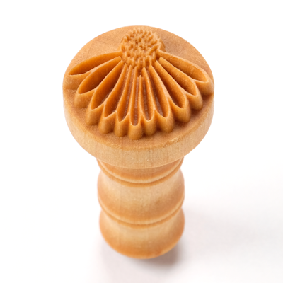 MKM Coneflower 2.5cm wood stamp